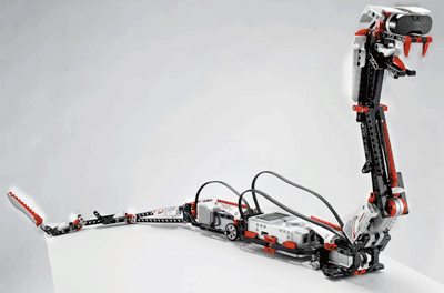 Image of the Day: Gigantic, robotic Lego snake