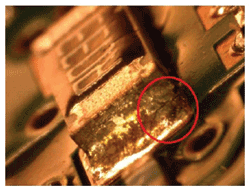 Chip resistor and solder joint cracking