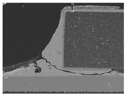 Chip resistor and solder joint cracking