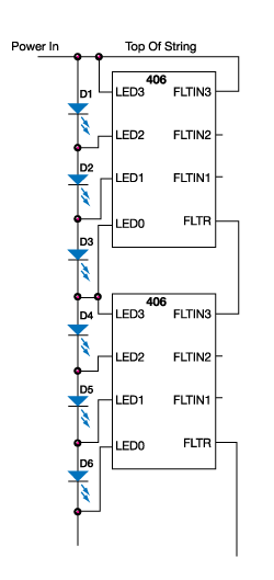 Detecting and managing faults in LED lighting