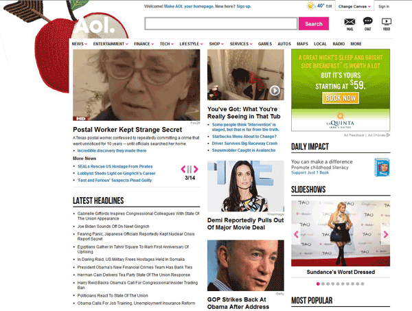 Then vs. now: Evolution of 12 popular websites