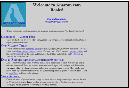Then vs. now: Evolution of 12 popular websites