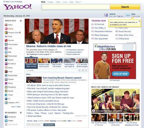 Then vs. now: Evolution of 12 popular websites