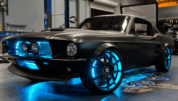 Microsoft to unveil custom-built, tech-heavy Mustang