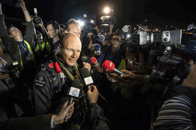 Solar plane completes first transcontinental flight sans fuel