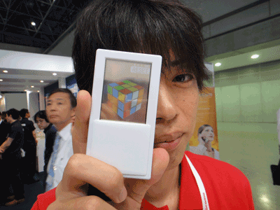 Transparent double-sided smartphone demonstrated at 2012 Wireless Japan expo (video)