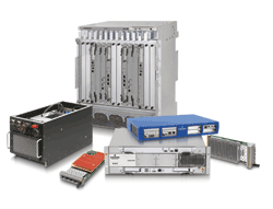 ATCA/MicroTCA chassis systems for networking