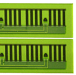 Alumina substrate packs in passive components