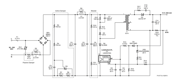 Lighting designs with flicker-free LED dimming