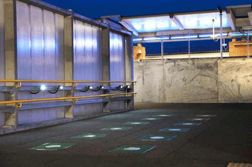 New technology uses footsteps to turn on the lights