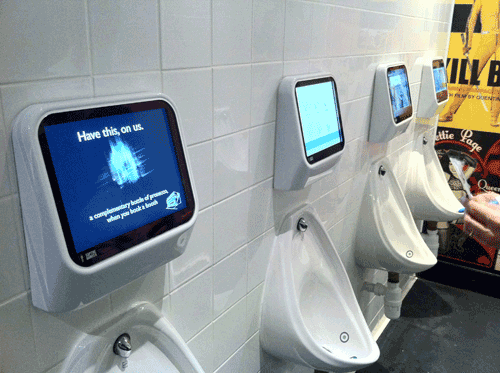 Pee-controlled gaming coming to your bathroom soon