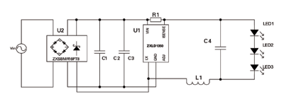 LED-driving apps using hysteretic converters
