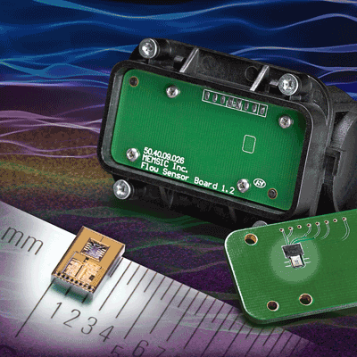 Measuring gas flow with MEMS sensors