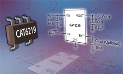 500-mA LDO squeezes into tiny package