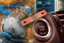 Battery shunt resistor features 100 µΩ