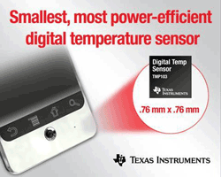 Digital temp sensor cuts power, size more than 75%