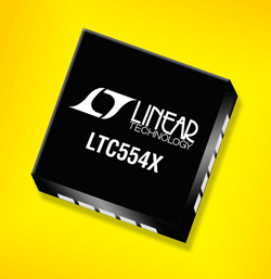 High-dynamic-range downconverting mixers consume up to 0.66 W