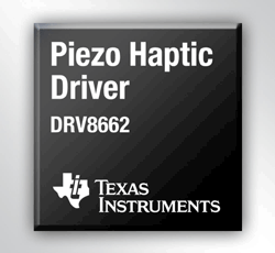 Industry’s most integrated piezo haptic driver