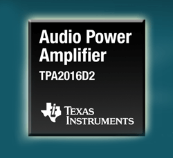 Class D amp boosts audio performance with DCR and speaker protection