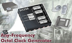 Any-frequency octal clock generators enable cost-sensitive apps