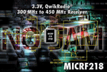 Programmable receiver avoids jamming