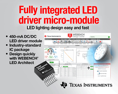 LED drivers make lighting design easy and fast