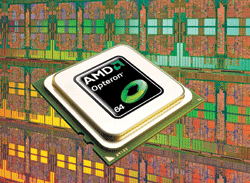 45-nm quad-core Opteron processor yields 35% performance improvement