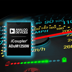 Isolator handles I2C, meets auto specs