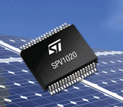 Single-chip combines power optimization, conversion for solar