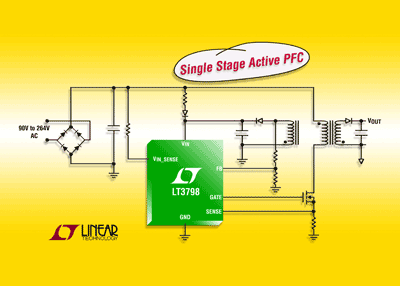 PFC offline regulator needs no optoisolator