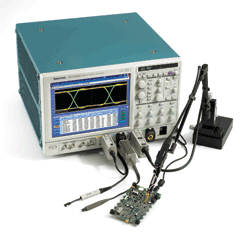 20-GHz scopes minimize noise for better serial data analysis