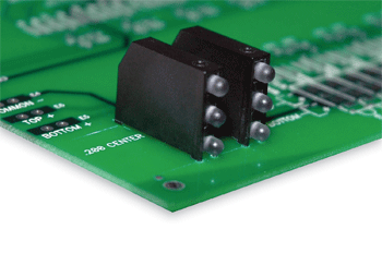 Triple LED indicators simplify production of RoHS SMT boards