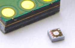 MEMS microphone has footprint under 1 x 1 mm