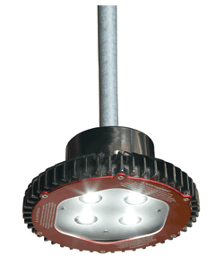 Low-profile LED lights are made for tight, hazardous industrial locations