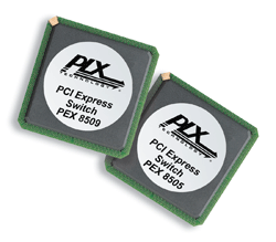 PCIe switches feature low power, low latency