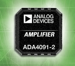 Op-amp integrates over-voltage protection