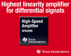 Current-feedback amp delivers high bandwidth