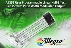 Hall-effect sensor IC offers PWM output