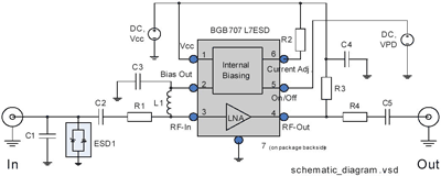 LNA targets FM radio antenna apps