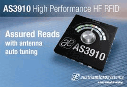 HF RFID reader IC for 13.56-MHz reader apps