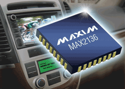 Digital TV tuner offers low noise figure