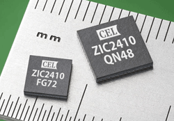 RF transceiver SoC suits Zigbee apps