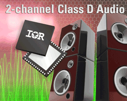2-ch audio driver fits in MLPQ48