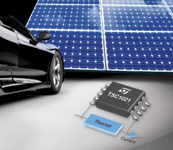 Temp IC targets power measurement, motor control apps