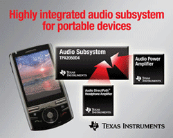 Audio subsystem offers complete solution