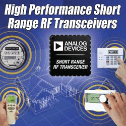 RF transceivers target short-range ISM-band