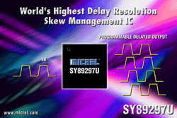 Delay line IC runs up to 3.2 Gbits/s