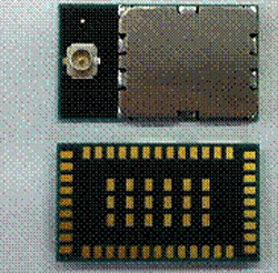 WiFi/Bluetooth module measures 17.0 x 10.0 x 2.2 mm