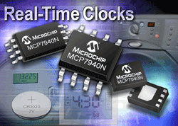 RTCCs feature battery switchover, digital trimming