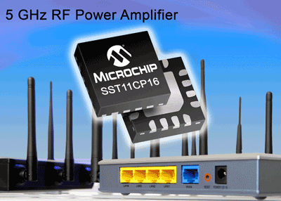 5-GHz RF power amp supports IEEE 802.11ac Wi-Fi standard